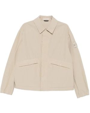 Stone Island Chaqueta Ghost Con Logo - Neutro