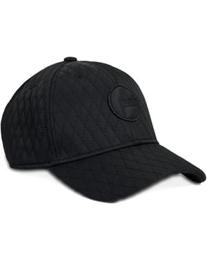 Fusalp Gorra acolchada con placa del logo - Negro