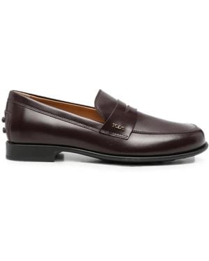 Tod's Loafer Aus Leder - Braun
