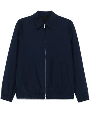 Lardini ポインテッドカラー ジャケット - ブルー