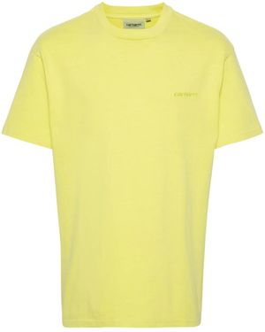 Carhartt Duster Script T-Shirt - Gelb