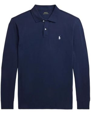 Polo Ralph Lauren Long-Sleeve Polo Shirt - Blue