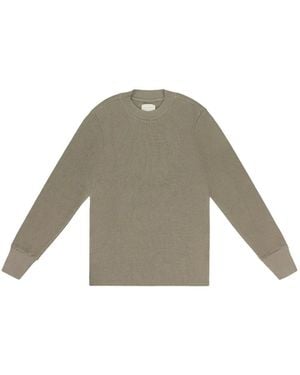 Aimé Leon Dore Langärmeliges T-Shirt - Natur