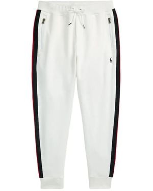 Polo Ralph Lauren Pantalones joggers con diseño colour block - Blanco
