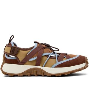 Camper Drift Trail Strap Trainers - Brown
