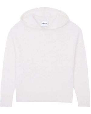 Kujten Jersey Soso Con Capucha - Blanco