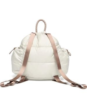 Nike Quilted-Design Backpack - Natural