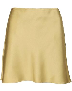 DUNST Satin-Finish Skorts - Natural