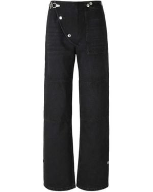 Marni Buckle-Detail Jeans - Black
