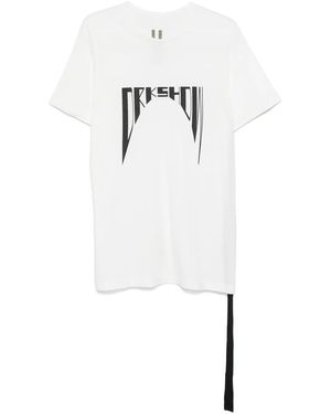 Rick Owens T-Shirt Level - Bianco