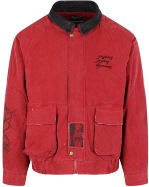 Enfants Riches Deprimes Jack Met Grafische Print - Rood