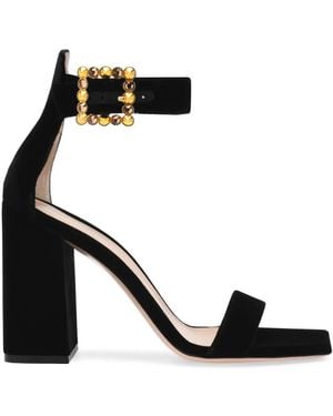 Gianvito Rossi Wondy 95mm サンダル - ブラック