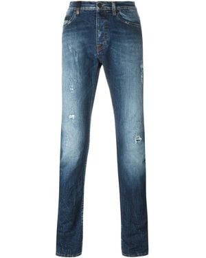 Marcelo Burlon Slim Fit Jeans - Blue