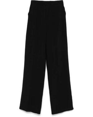 Blanca Vita Pantalon En Lin - Noir