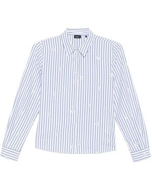 Marella Camicia A Righe - Bianco