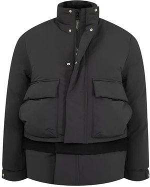 Sacai Layered Puffer Jacket - Black