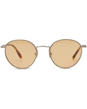 Aimé Leon Dore Coppola Round-Frame Sunglasses - Natural