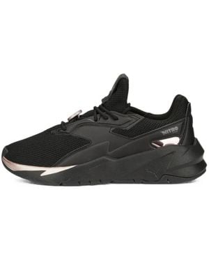 PUMA Fier Nitro Metallic Sneakers - Black