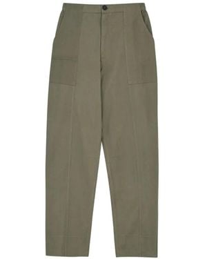 Skall Studio Garden Cotton Pants - Green