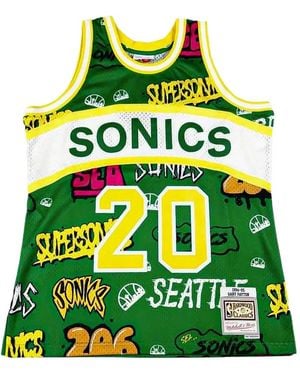 Mitchell & Ness Slap Sticker Swingman Vest - Green