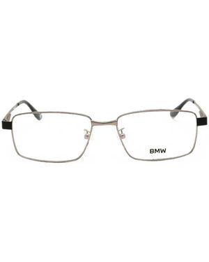 BMW Rectangle-Frame Glasses - White