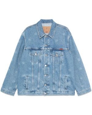 Martine Rose Denim Jacket - Blue