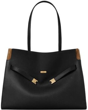 Tory Burch Lee Radziwill Tote - Black