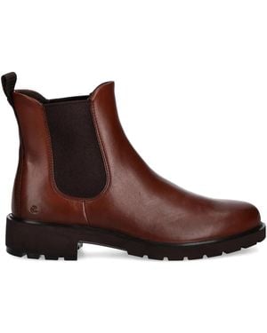 Ecco Metropole Vienna Ankle Boots - Brown