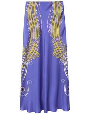 La DoubleJ Sleek Skirt - Purple