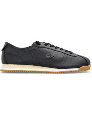 Lacoste Club-Low Lace-Up Trainers - Black