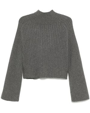 Reformation Brooke クロップド プルオーバー - グレー