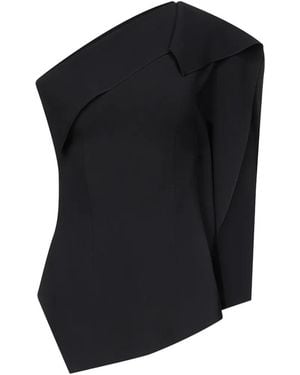 FFORME Asymmetrisches Tanktop - Schwarz