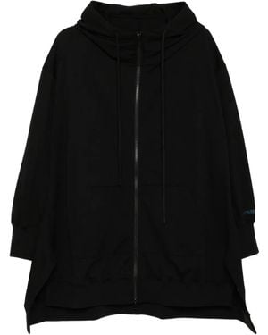 Yohji Yamamoto フーデッド ワンピース - ブラック