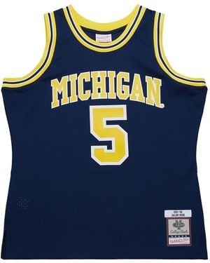 Mitchell & Ness X Ncaa Michigan Wolverines 1991-92 Jalen Rose Jersey - Blue