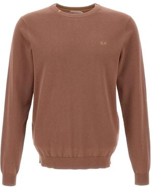 Sun 68 Langärmeliger Pullover - Braun