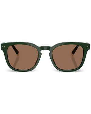 Polo Ralph Lauren Square-Frame Sunglasses - Green