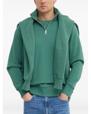 GANT Half-Zip Sweatshirt - Green