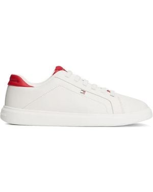 Tommy Hilfiger Cupsole Court Lightweight Trainers - White