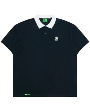 Aape By A Bathing Ape Polo À Logo Imprimé - Blue