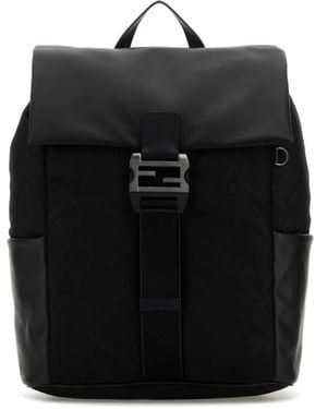 Fendi Flux Backpack - ブラック