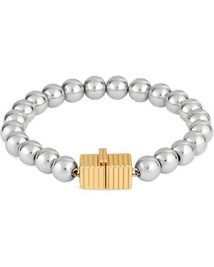 Ivi Kelly Metal Bead Bracelet - Metallic