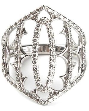 Loree Rodkin Ring Aus 18Kt Weißgold Mit Diamanten - Mettallic