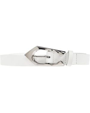 IRO Buckle-Fastening Belt - White