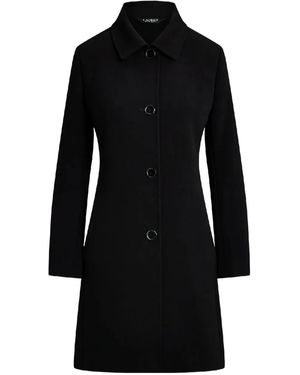 Ralph Lauren Single-Breasted Coat - Black