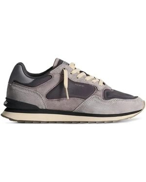 HOFF Berlin Paneled Lace-Up Sneakers - Gray