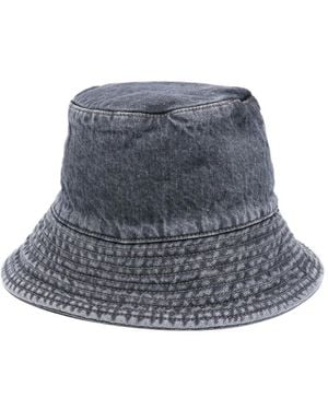 Rick Owens Denim Bucket Hat - Blue