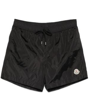 Moncler Mare Drawstring Swim Shorts - Black