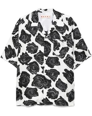 Marni Short Sleeves Shirt - Black