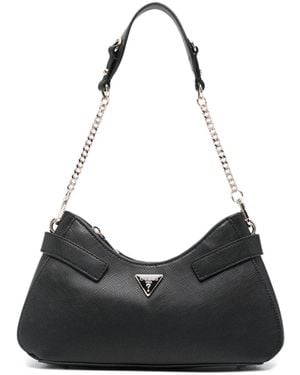 Guess Serenova Chain-Strap Shoulder Bag - Black