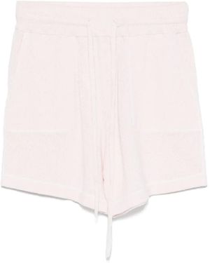 Roberto Collina Cotton-Blend Shorts - Pink